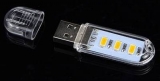 LED modul USB 3xLED bílá Flash    