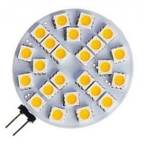 LED modul 24xLED 12V/6W/G4 bílá studená  180°  