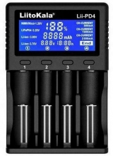LiitoKala Lii-PD4 LCD 1-4x Li-ion/NiMH  