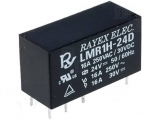 Relé 24V 16A LMR1H-24D 1xpřep. cívka 1100R       