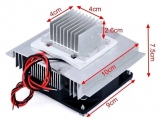 Chladiče + ventilátor 12V k Peltierovému článku 