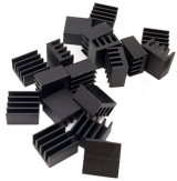 Chladič 8x8x5mm pro čipovou sadu A4988 Black                