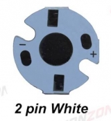 AL chladič pro LED 1W-5W PCB White 2pin 