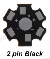 AL chladič pro LED 1W-5W PCB STAR 2pin       