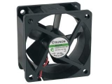  60x60x25  12V/0.06A   HA60251V4-999  2500ot.,13.8dB 23,46m3/h vapo TICHY 2.vodiče