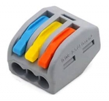 Rychlospojka 3x 0,1-2.5mm2  400V/32A - color                    