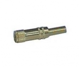 Jack 3.5 stereo zásuvka kabel metal gold       