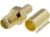 SMA zásuvka kabel 5MM reverzní lisovací  RG-58                      