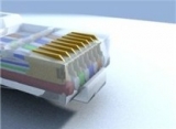 Konektor RJ-45 8/8 CAT5E na drát modrý                 