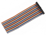 Kabel GPIO pro Raspberry B+ - 1xzásuvka (40pin) 20cm 40.žil barevný 