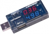 Tester USB KWS-10VA   (3-9V/0-3A)     