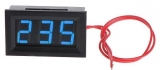 Modul voltmetr panelový 70-500V LED modrá    