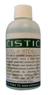 Čistící kapalina na zlato(Au),stříbro(Ag) 200ml             
