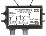 SL10    TV slučovač UHF300+VHF  F"                          