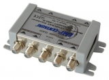 TV/SAT slučovač EMP C5/4ENP(1T+4S)-2 out.(4xT+S výstup) LNB QUAD+TV "F" 