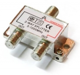 TV rozbočovač R1/2U  (5-1000Mhz) 3.7dB   F" 1xnapájecí větev   