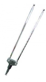 Anténa teleskopická TV  průměr 7mm 250/1000mm 2x     