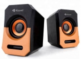 Kisonli USB reproduktory A-606  černo-zlatá    