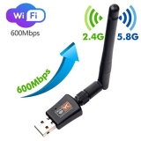 USB WiFi adaptér mini Dual Band AC600 + anténa 