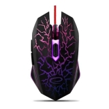 Mouse EGM211R Lightning GAME 2400dpi 6-tlačítek, USB černá  
