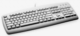 Klávesnice Logitech Value      USB+PS2/CZ bílá  