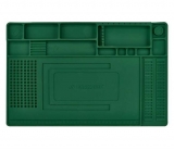 Silikonová pájecí podložka 450x300mm green  