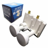 Sat.LNB mono Twin 0.1dB DI-WAY  A1+A3 WHITE LEOPARD line
